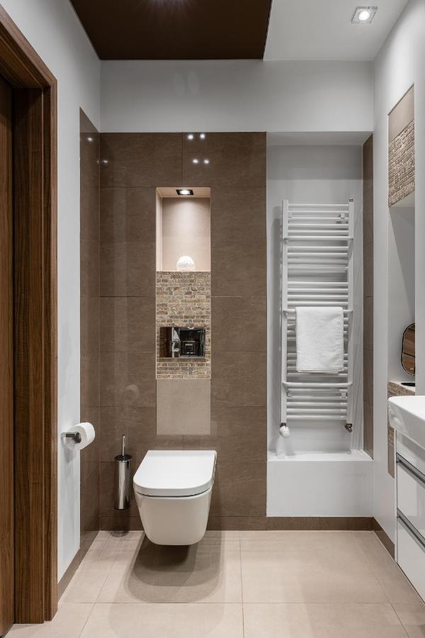 شقة غدانسك  في Apartament Szafarnia Waterline, Marina المظهر الخارجي الصورة