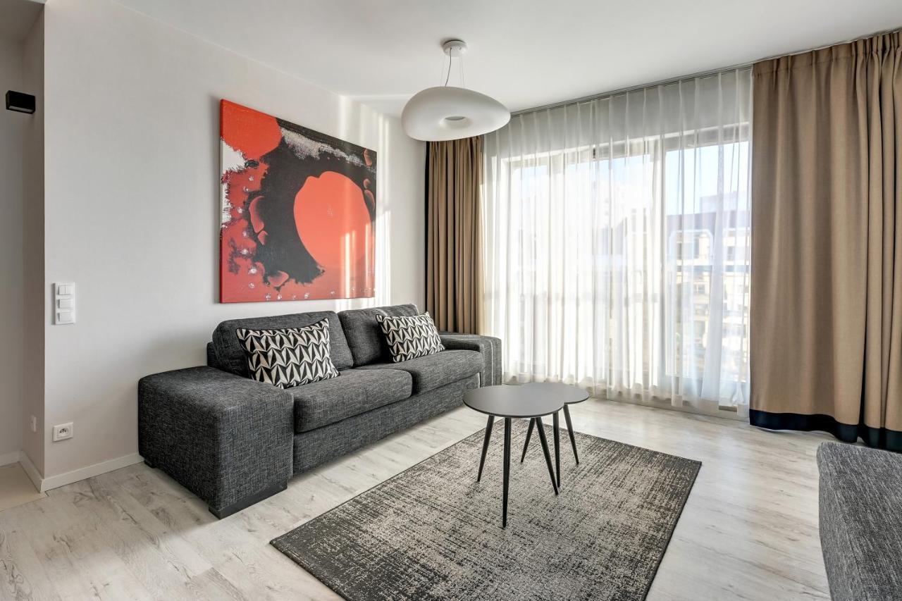 شقة غدانسك  في Apartament Szafarnia Waterline, Marina المظهر الخارجي الصورة